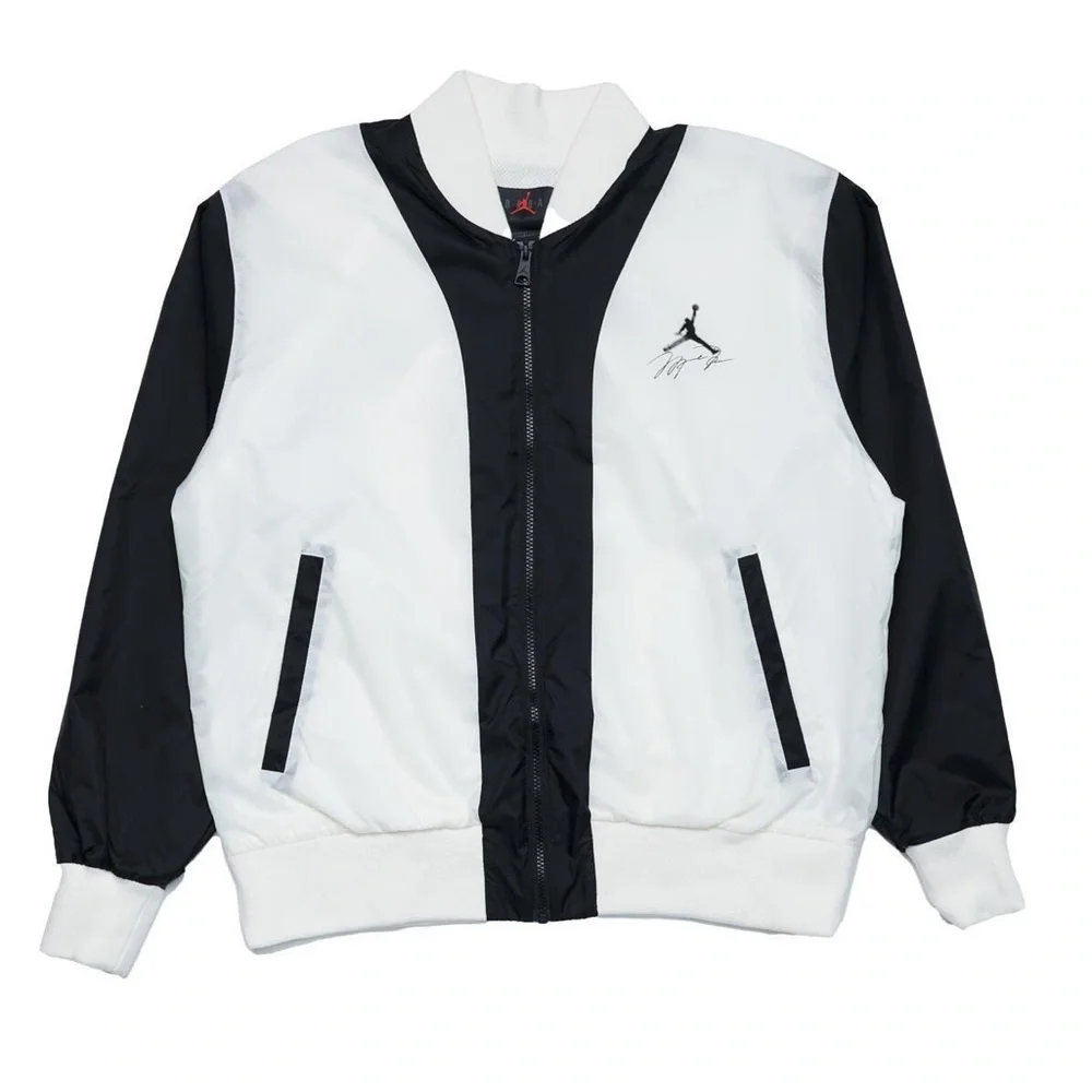 Vintage retro Jordan waterproof bomber varsity jacket